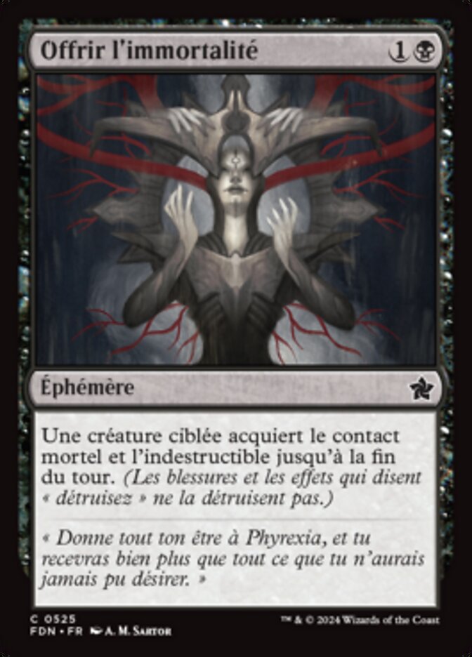 image Offrir l'immortalité