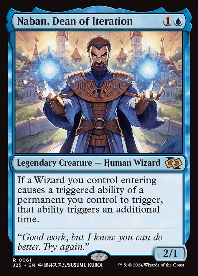image Naban, Dean of Iteration