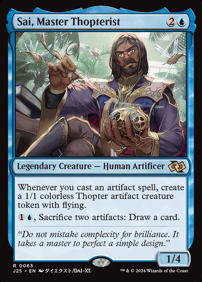 image Sai, Master Thopterist