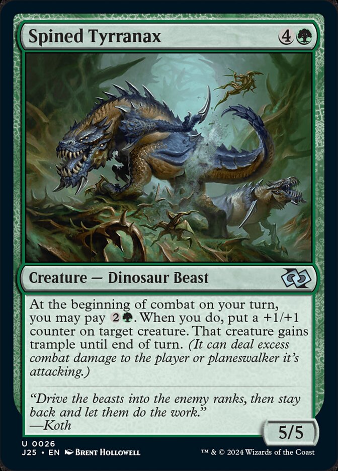 image Spined Tyrranax