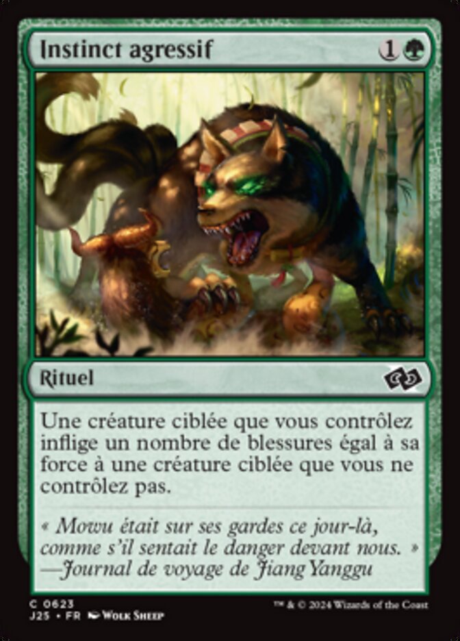 image Instinct agressif