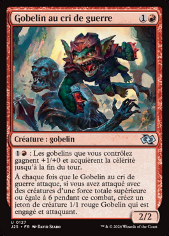 image Gobelin au cri de guerre