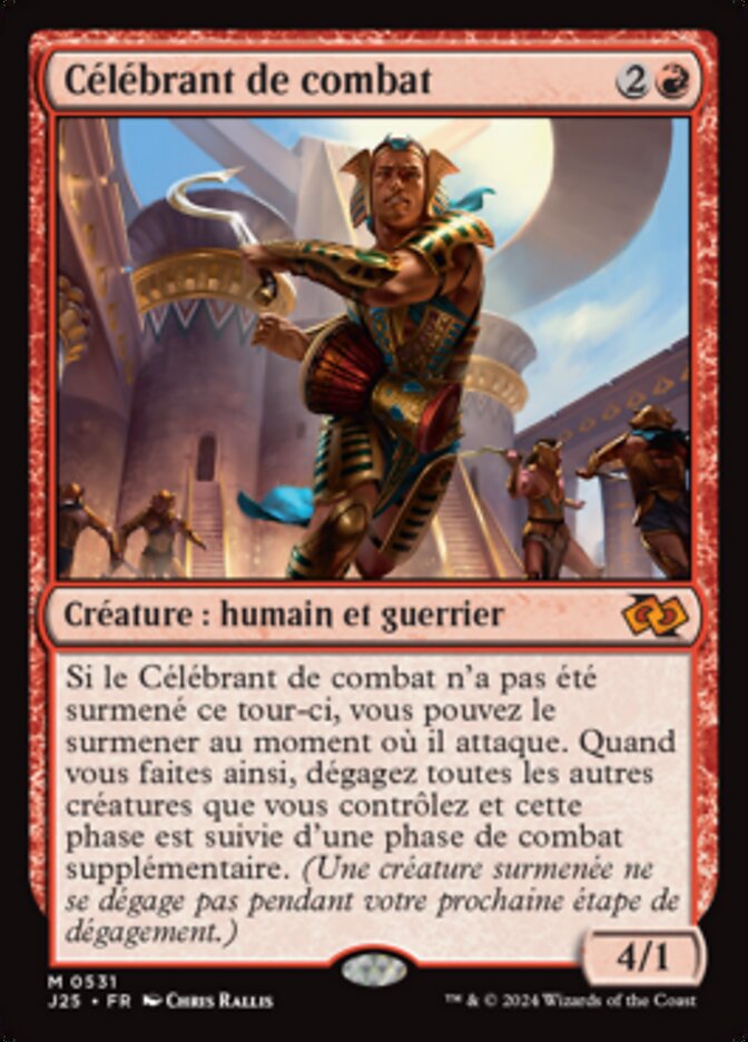 image Célébrant de combat