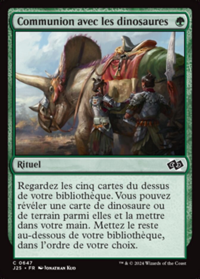 image Communion avec les dinosaures