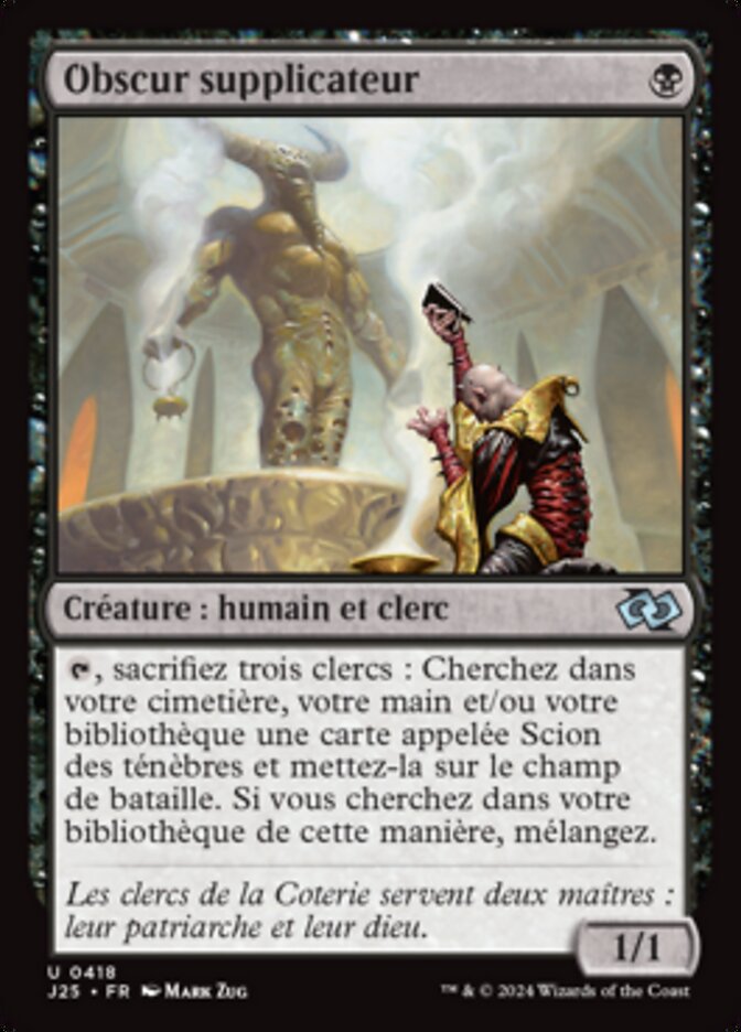 image Obscur supplicateur
