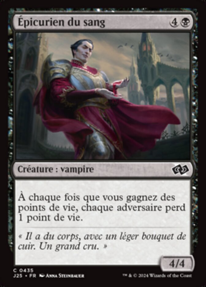 image Épicurien du sang