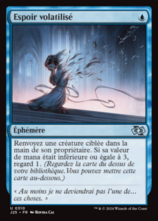 image Espoir volatilisé