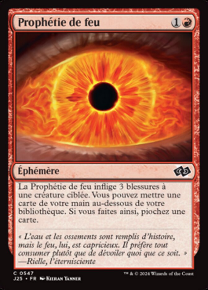 image Prophétie de feu