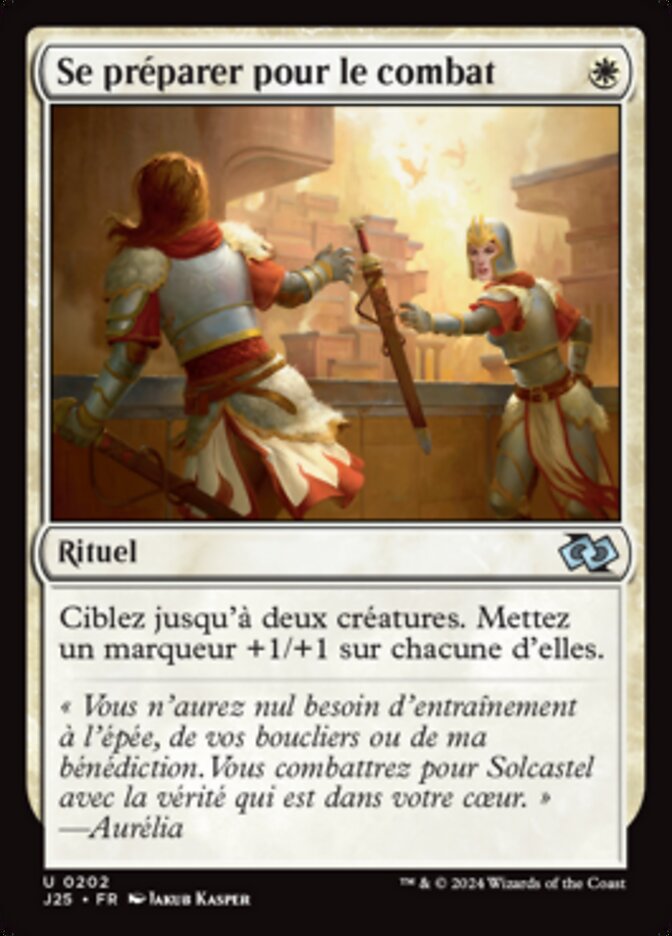 image Se préparer pour le combat