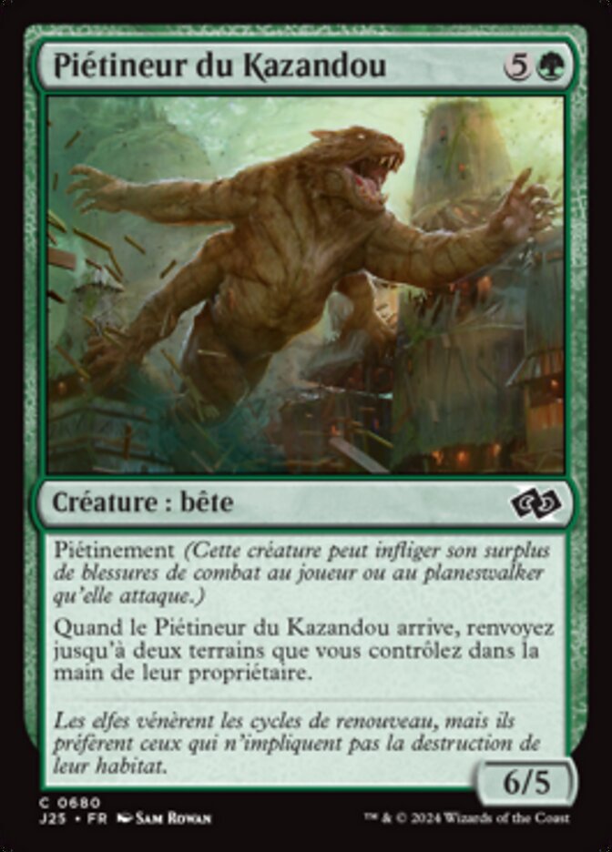 image Piétineur du Kazandou