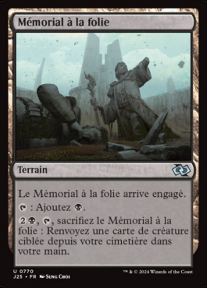 image Mémorial à la folie