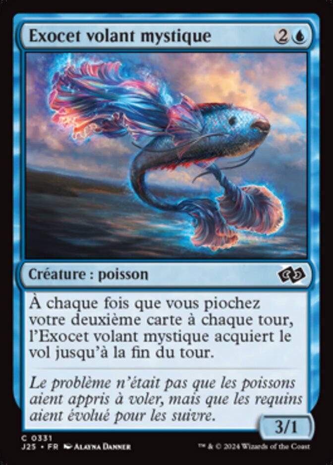 image Exocet volant mystique