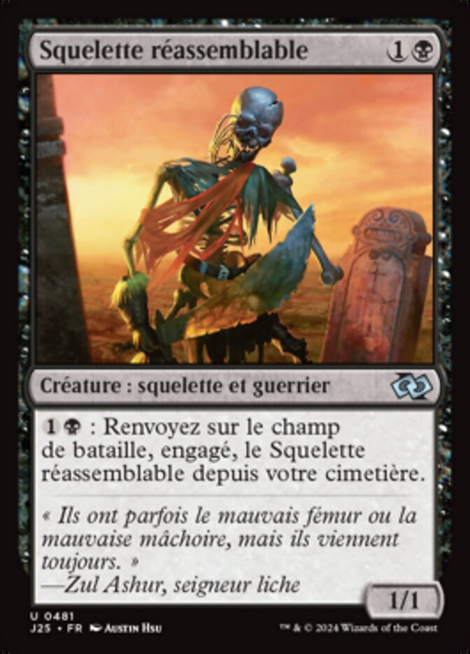 image Squelette réassemblable