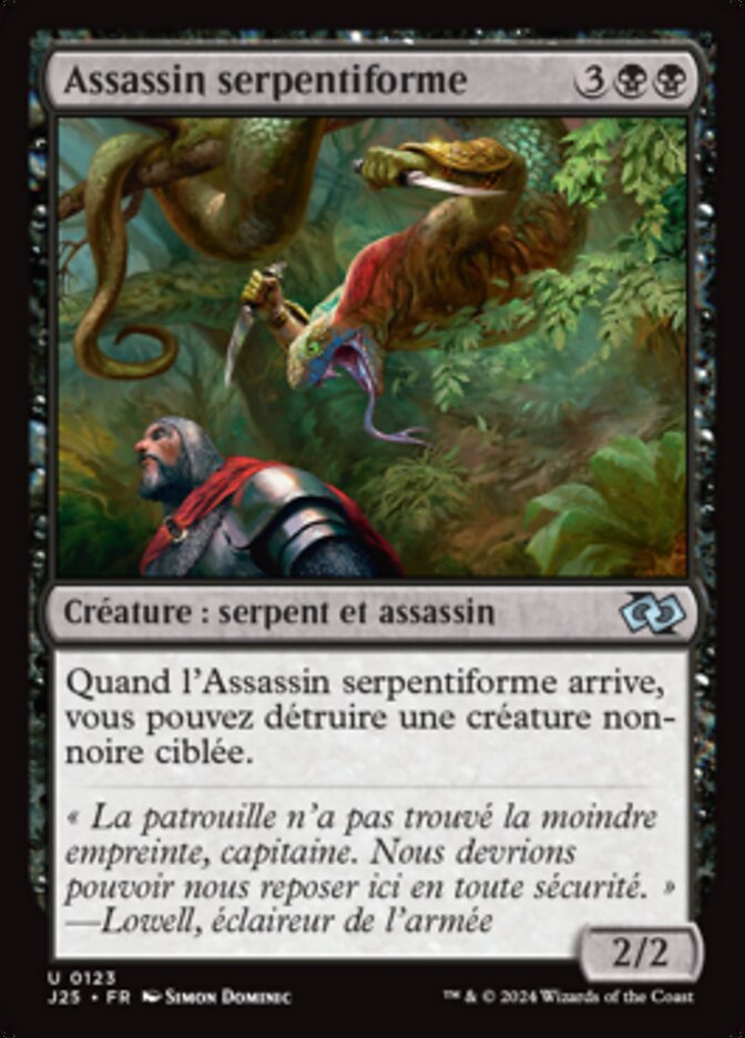 image Assassin serpentiforme