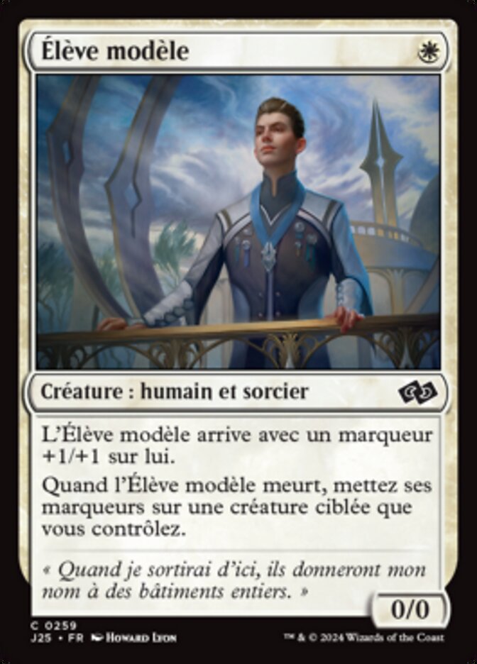 image Élève modèle