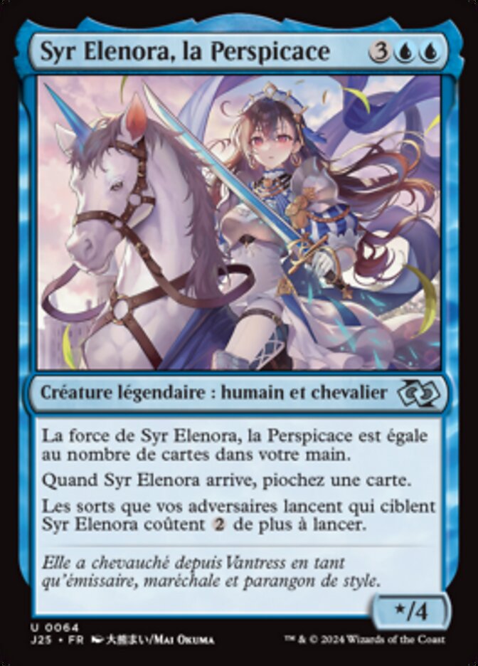 image Syr Elenora, la Perspicace