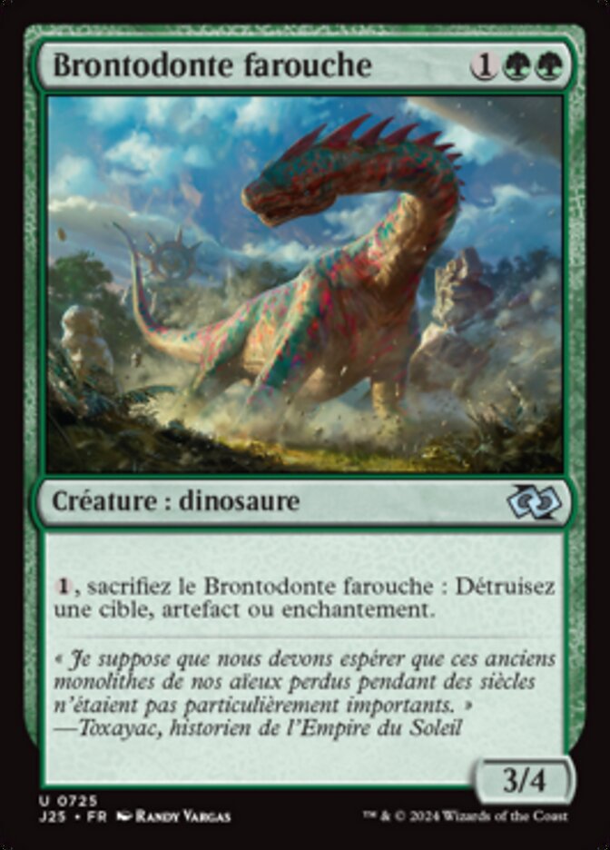 image Brontodonte farouche