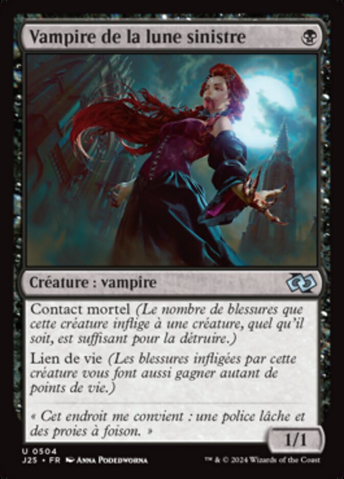image Vampire de la lune sinistre
