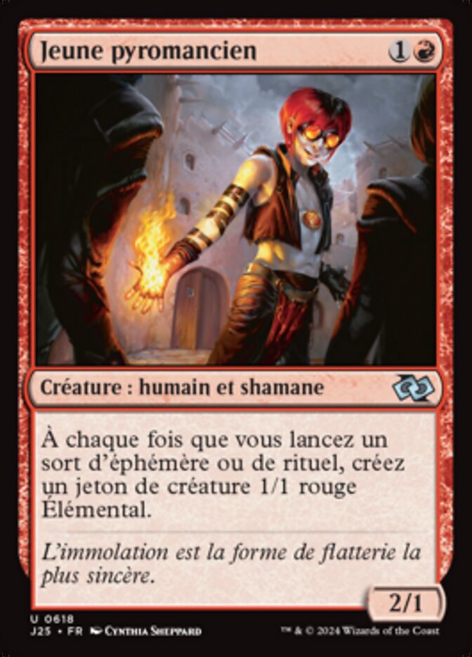 image Jeune pyromancien