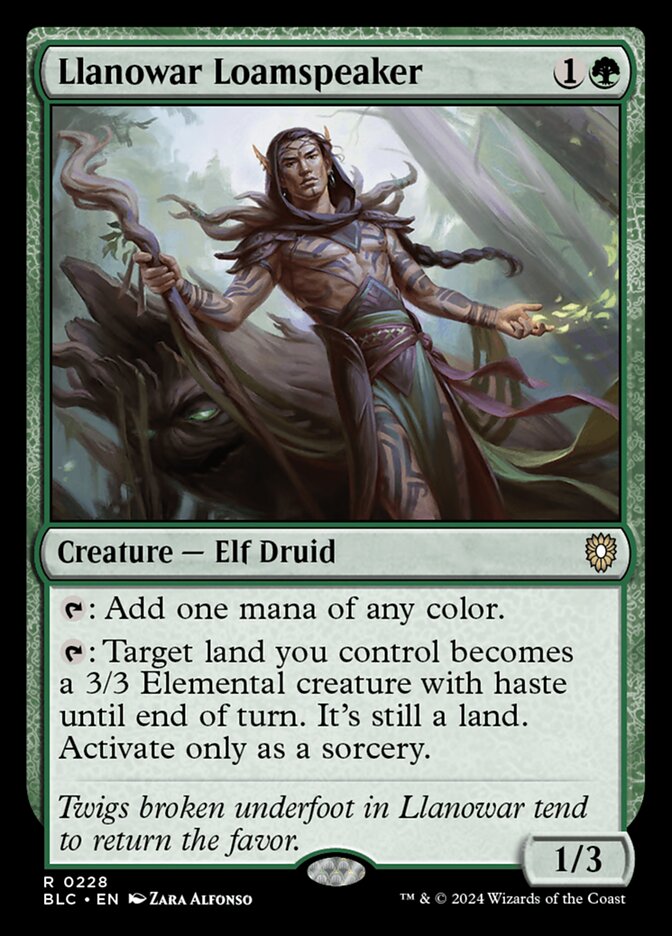 image Llanowar Loamspeaker