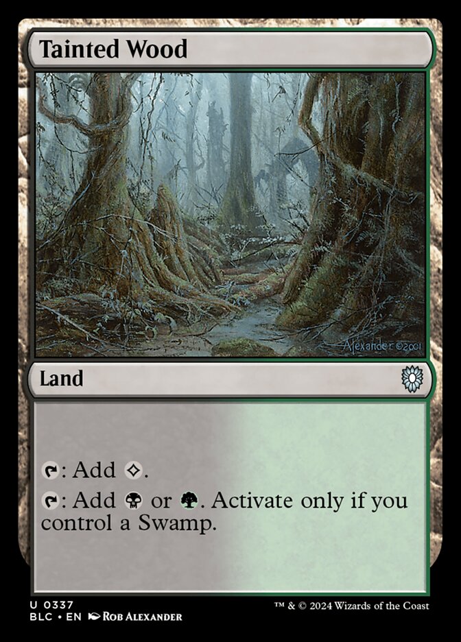 image Tainted Wood