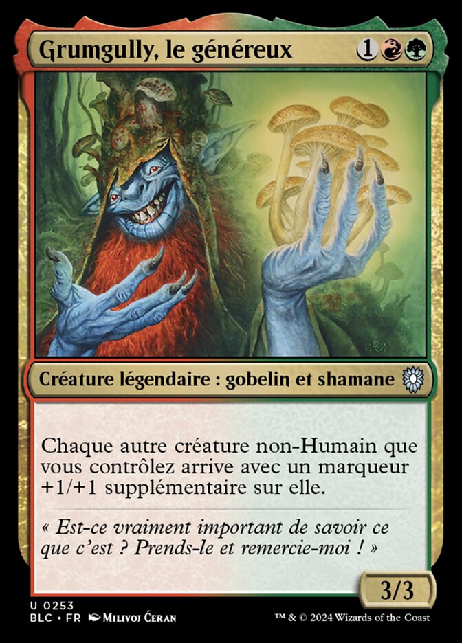 image Grumgully, le généreux