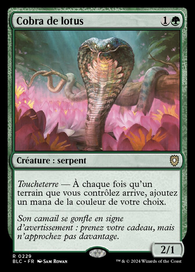 image Cobra de lotus
