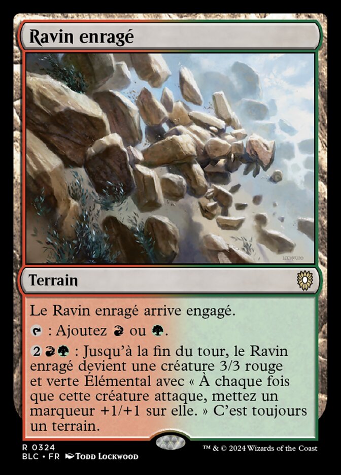 image Ravin enragé