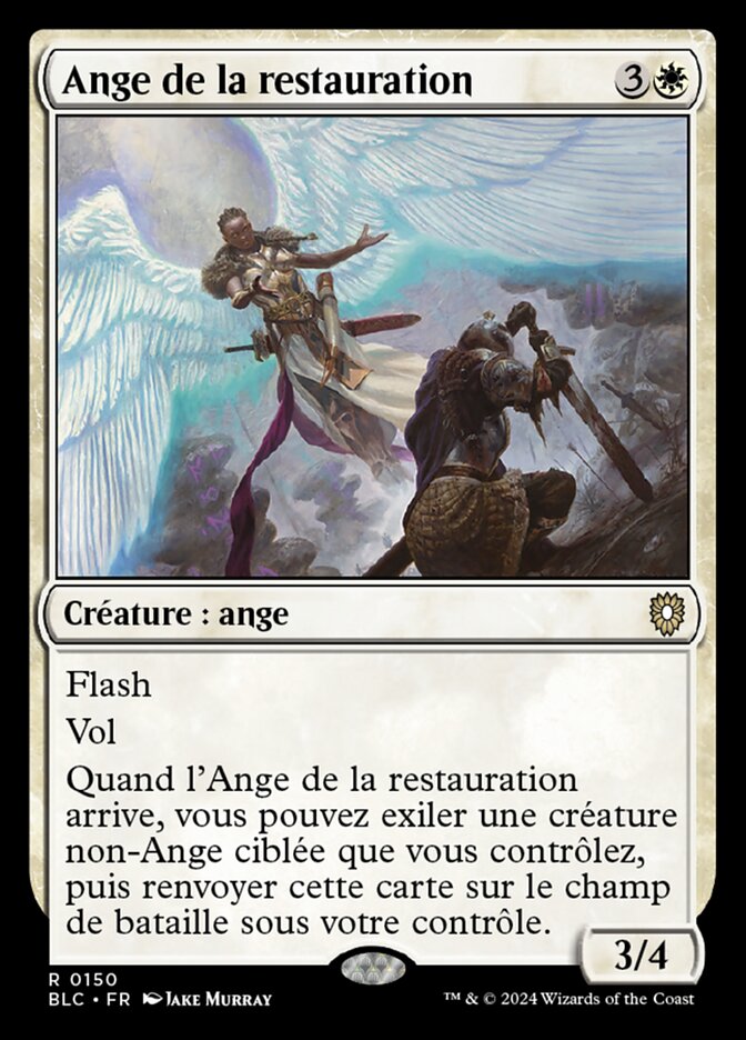 image Ange de la restauration