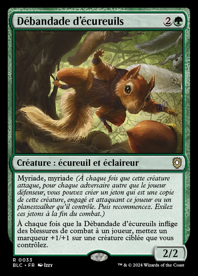 image Débandade d'écureuils