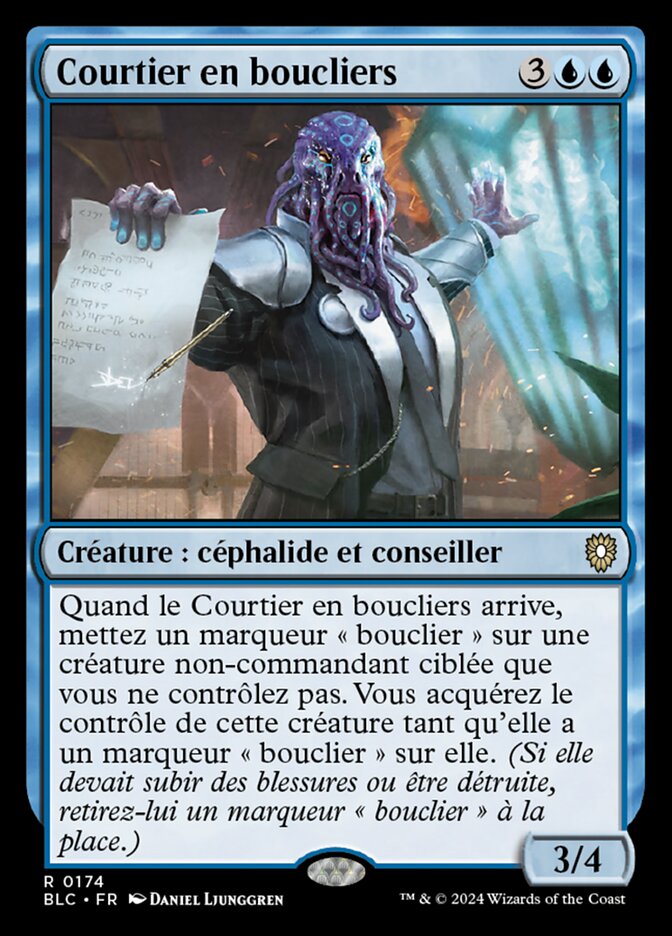 image Courtier en boucliers
