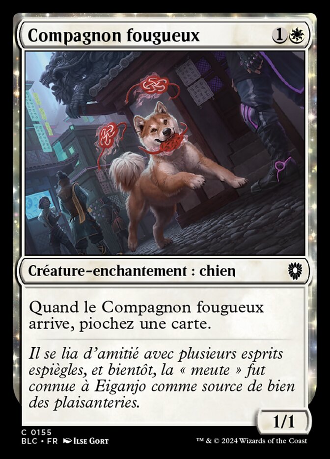 image Compagnon fougueux