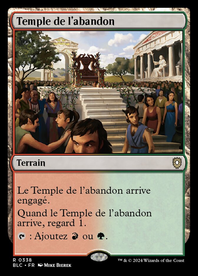 image Temple de l'abandon