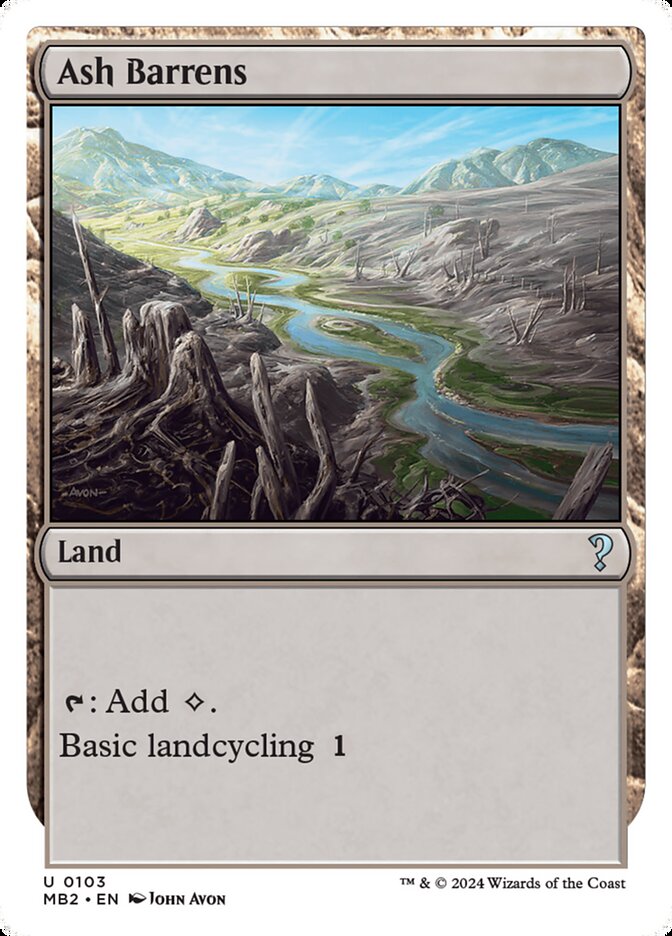 image Ash Barrens