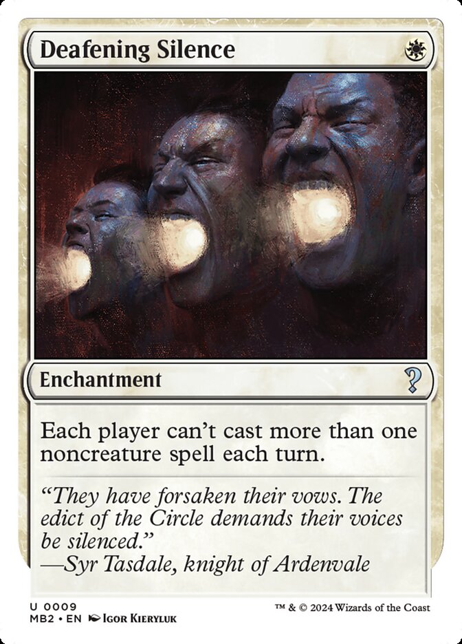 image Deafening Silence