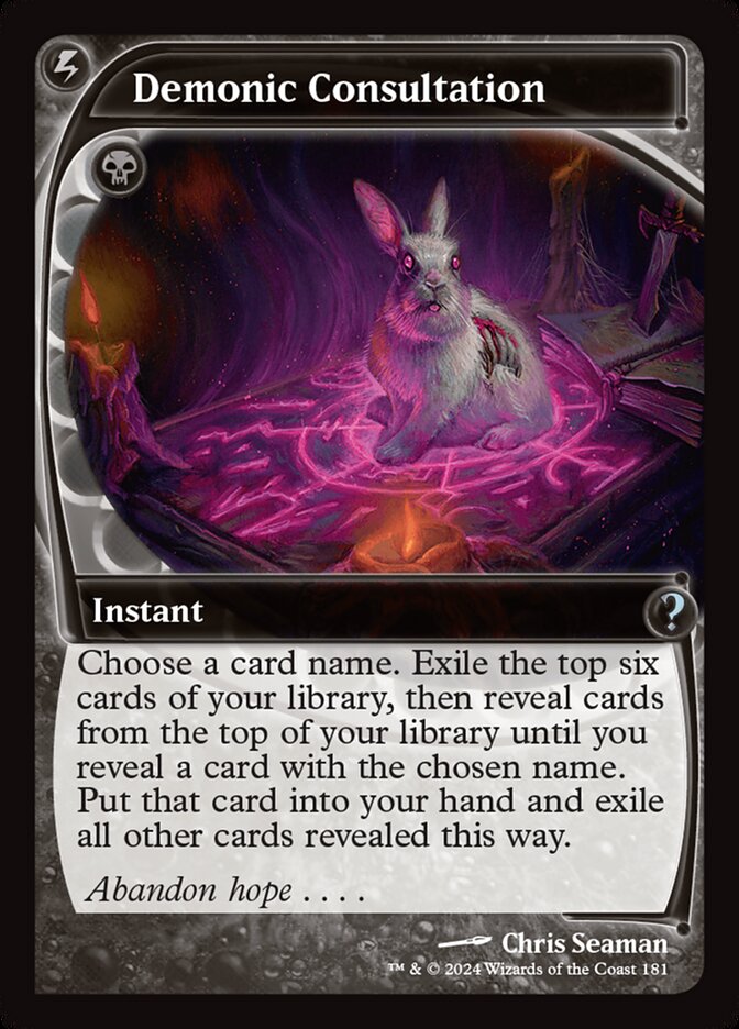image Demonic Consultation