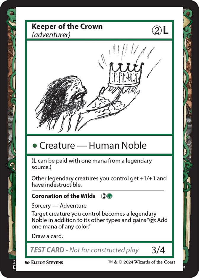 image Keeper of the Crown // Coronation of the Wilds