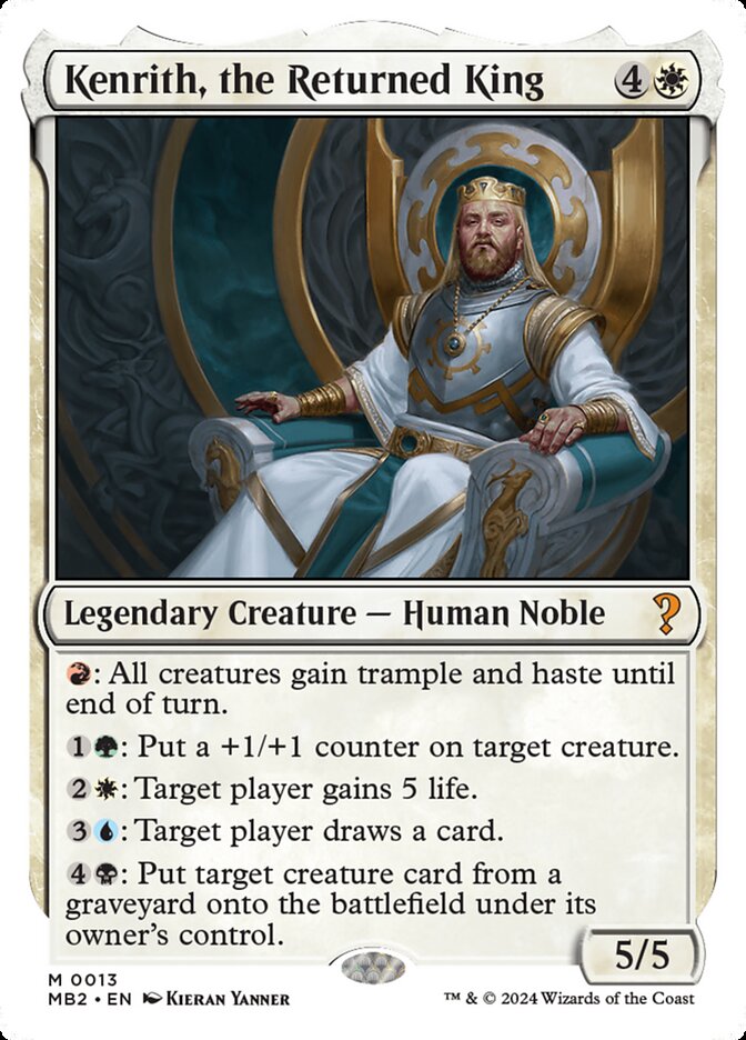 image Kenrith, the Returned King