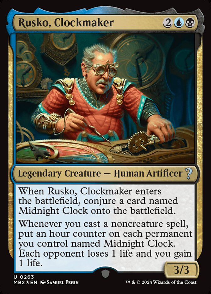 image Rusko, Clockmaker