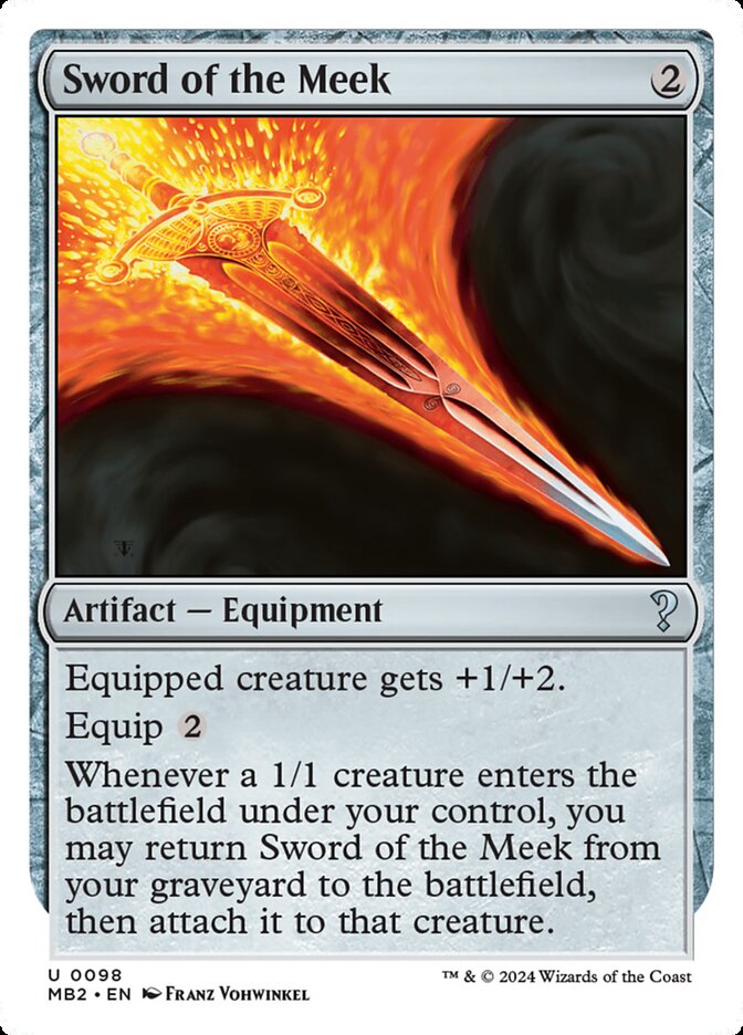 image Sword of the Meek