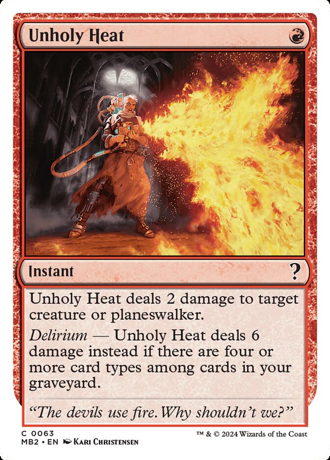 image Unholy Heat