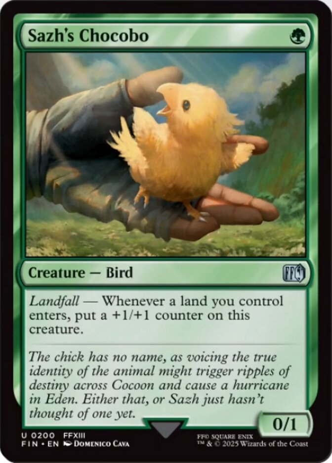 image Sazh's Chocobo