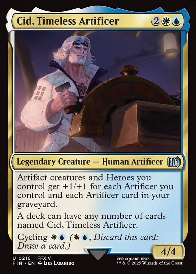 image Cid, Timeless Artificer
