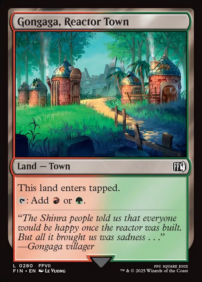 image Gongaga, Reactor Town