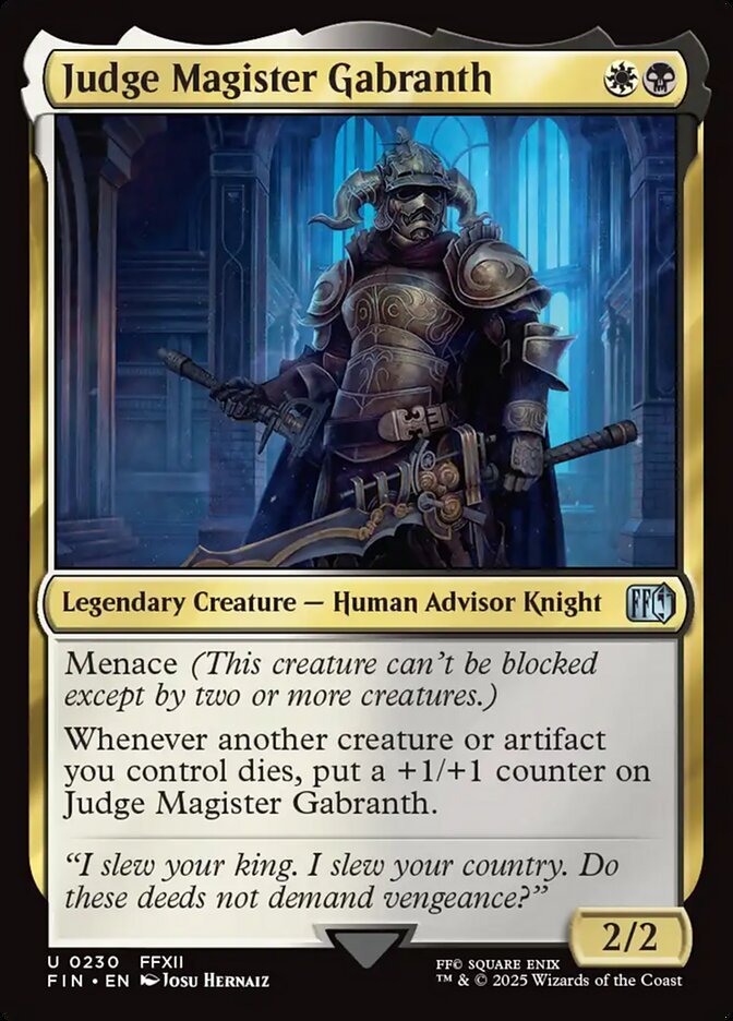 image Judge Magister Gabranth