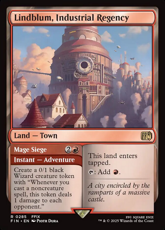 image Lindblum, Industrial Regency // Mage Siege