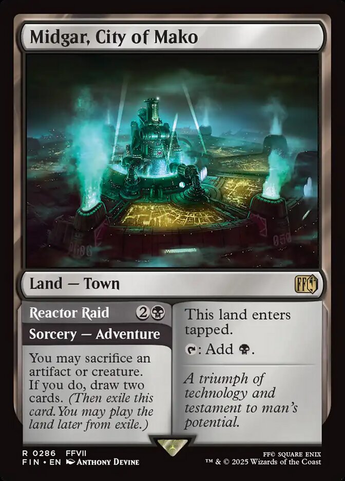 image Midgar, City of Mako // Reactor Raid