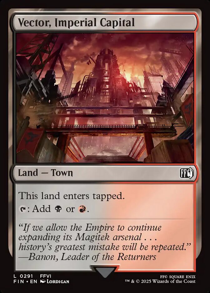 image Vector, Imperial Capital