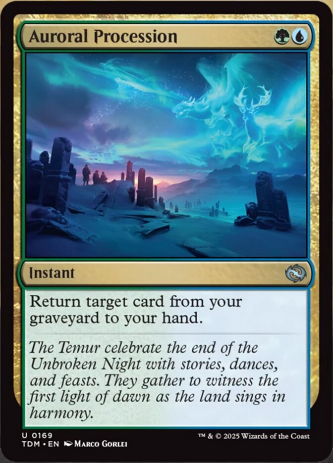 image Auroral Procession