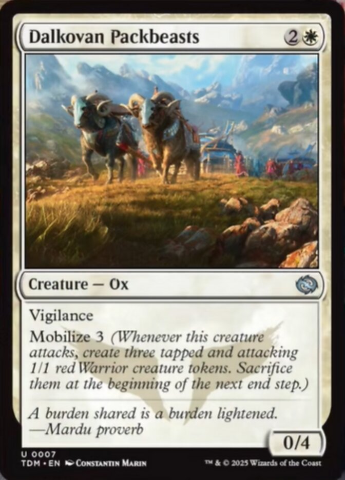 image Dalkovan Packbeasts